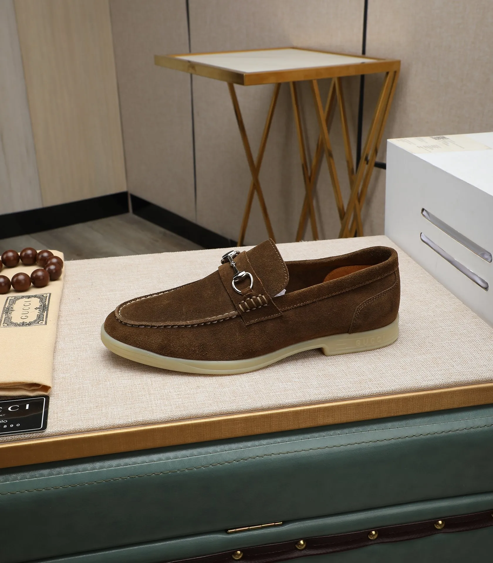 Men's shoes 💰520 📛📛Original (water-dyed cow lining) GUCCI official website formal shoes🌀 Italian 🇮🇹Imported cowhide➕Top imported water-dyed cowhide lining💋Finely handmade Original bottom, the real thing looks better when photographed in person Standard size 38-44